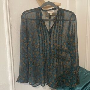 Long Sleeve Blouse from Loft